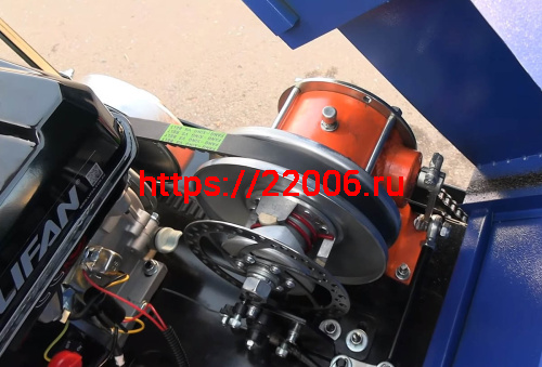 Мотобуксировщик компактный ЛИДЕР-СИГМА-3К, 8+ лс, с РЫЧАЖ модулем, С РЕВЕРСОМ, вар TAV2--40 СИНХРО фото 5