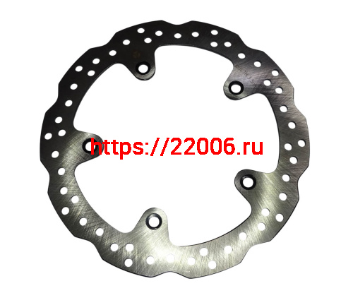 Диск тормозной передний (290) (отв: 5х105) HIRO 250 (T2BN010200A00100)