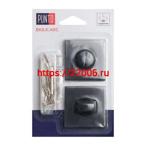 Ручка Punto (Пунто) поворотная BK6.K.ARC.Q52 (BK6 ARC) BL-24 черный фото 2