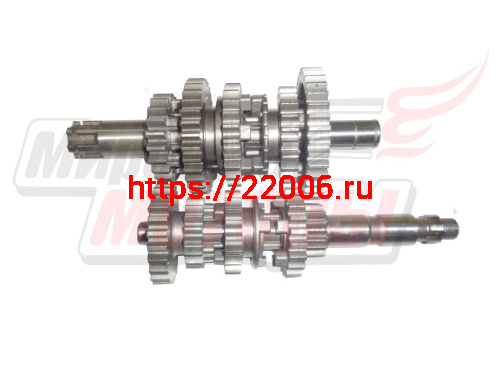 Коробка в сборе YBR125