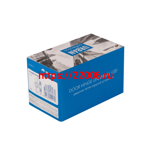 Петля Armadillo (Армадилло) скрытой установки U3D6002.TG SC мат. хром фото 4