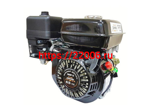 Двигатель 6,5 л.с. 168F-2 DAMAN (вал 20 мм, для мотоблока)