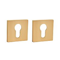 Накладка Ajax (Аякс) под цилиндр ET.K.JS51 (ET JS) SSG-39 сатинированное золото