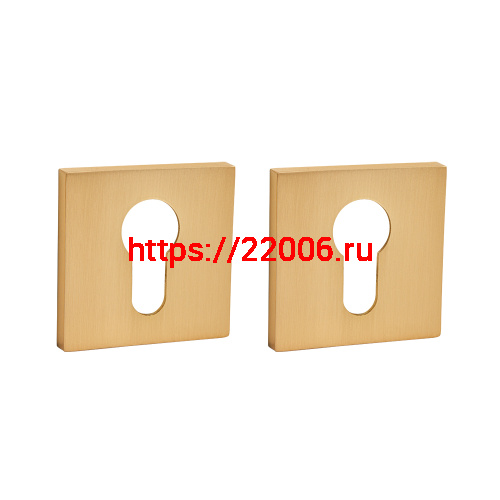 Накладка Ajax (Аякс) под цилиндр ET.K.JS51 (ET JS) SSG-39 сатинированное золото