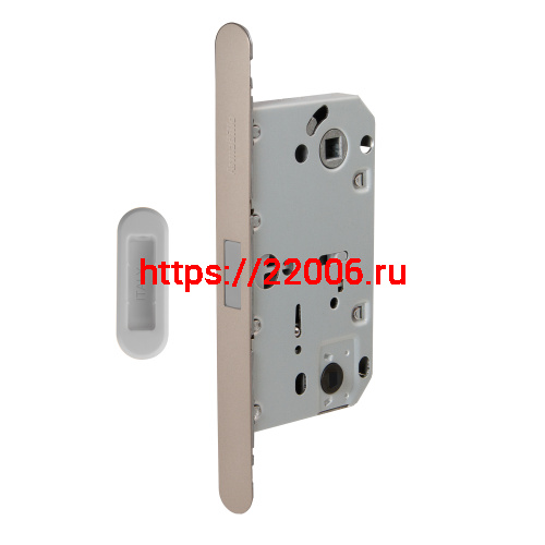 Магнитная Armadillo (Армадилло) защелка WC с ответной планкой GRAVITY.PRO G01.196.50.96 SN мат никель
