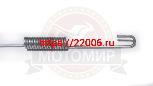 Пружина лягушки задней Альфа, Дельта, Zodiak, Нитро, Хантер (L 127мм) фото 2