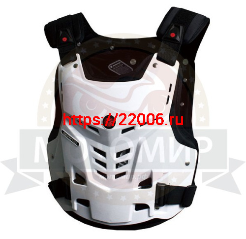 Защита тела мото SCOYCO AM05, (типа "звездных войн"), цвет белый, р-р M фото 2 Защита тела мото SCOYCO AM05, (типа "звездных войн"), цвет белый, р-р M фото 2