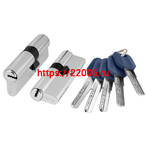Цилиндровый Punto (Пунто) механизм (Z400/100) Z4000Key100(45+10+45) CP хром
