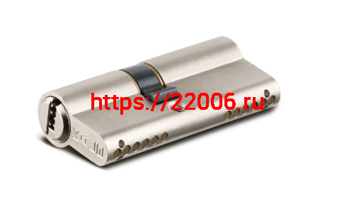 Цилиндровый Kale kilit (Кале килит) механизм 164 SN/80 (30+10+40) mm никель 5 кл. фото 5