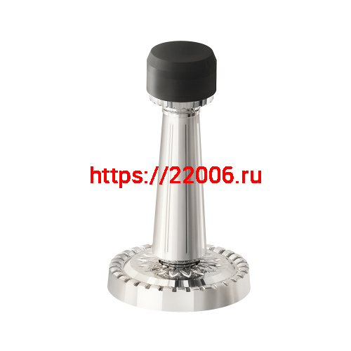 Упор Armadillo (Армадилло) дверной настенный DH033 CL/SILVER-925 Серебро 925