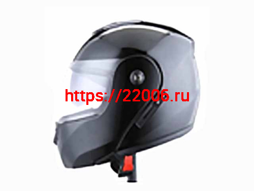 Мотошлем VIRTUE MD-903 трансформер с визором черный матовый (S)