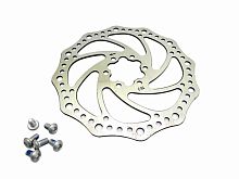 Диск тормозной для велосипеда 160 мм, 6 болтов