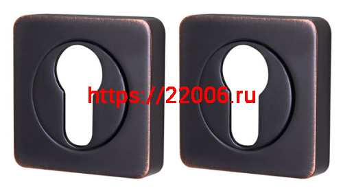 Накладка Armadillo (Армадилло) CYLINDER ET/SQ-21ABL-18 Темная медь 2шт.