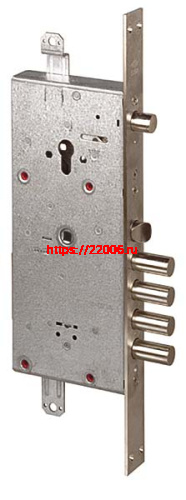 Замок Cisa (Чиза) врезной двухсистемный NEW CAMBIO FACILE 57.986.48 (тех. упаковка), ключ 64 мм