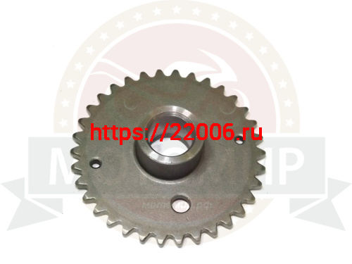 Звезда 34 зуб. распредвала ГРМ d15мм  GY6-50, FT50QT-4А ведомая