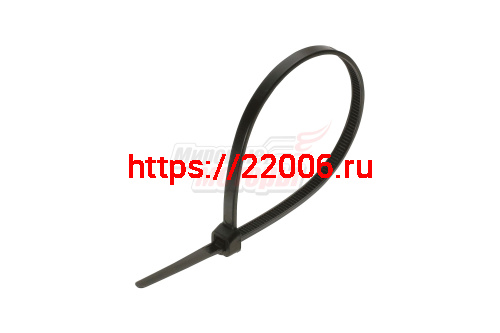 Хомут нейлоновый 4,8*200 мм черный (уп=100 шт.)