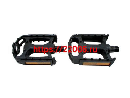 Педаль пластиковая, с подшипниками с катафотами (Китай) Педаль пластиковая, с подшипниками с катафотами (Китай)