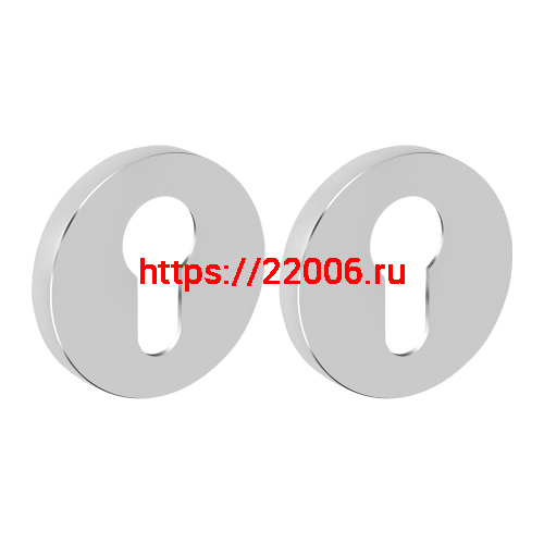 Накладка Fuaro (Фуаро) на цилиндр ET.R.SLR52 CP-8 хром