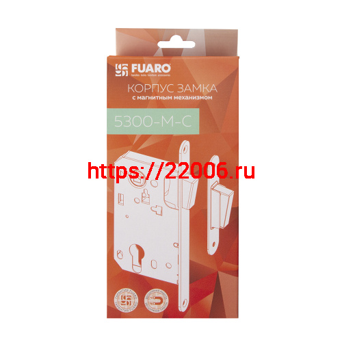 Корпус Fuaro (Фуаро) замка MAGN5300-M-C (5300-M-C) SN мат.никель фото 2