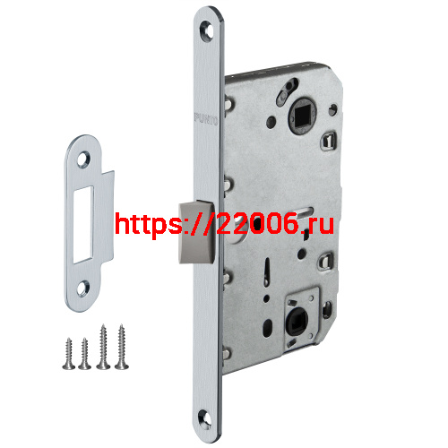 Защелка Punto (Пунто) врезная PL96WC-50 SSC (сатин.хром)