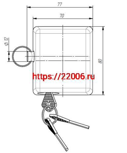 Замок Zenit (Зенит) навесной ВС2-10-01 фото 2