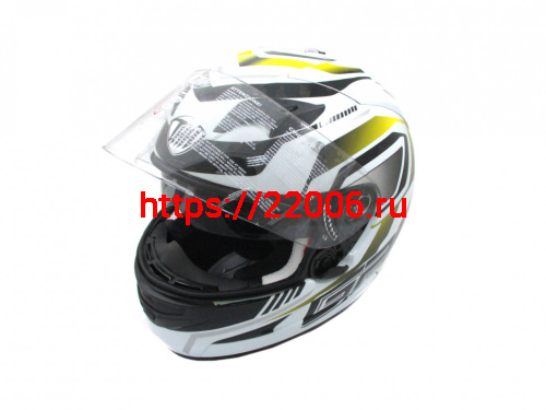 Мотошлем THH TS-42 №11 white/fluo yelow (L)