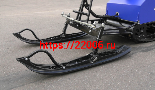 Мотобуксировщик компактный ЛИДЕР-СИГМА-2К, 8+ л.с., с лыжным модулем, ВАРИАТОР TAV2-40 фото 7