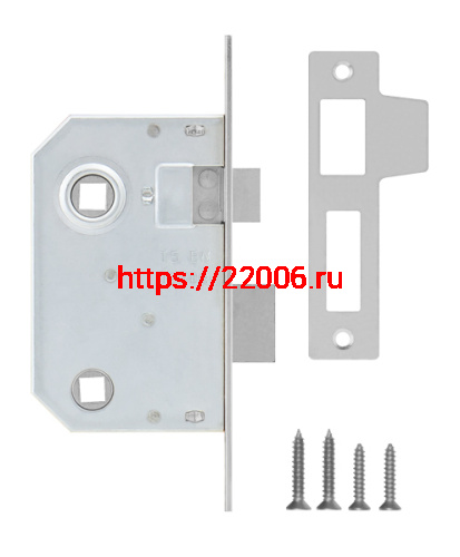 Защелка Kale kilit (Кале килит) врезная 251 WC (44 mm) (никель), прав. фото 2