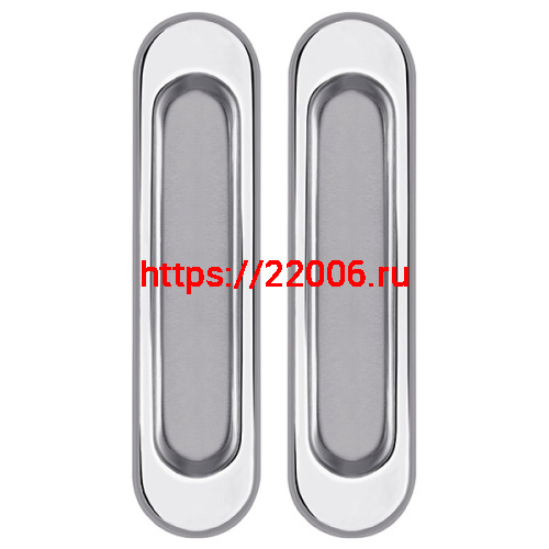 Ручка Punto (Пунто) для раздвижных дверей SH.SL152.010 (Soft LINE SL-010) СP хром
