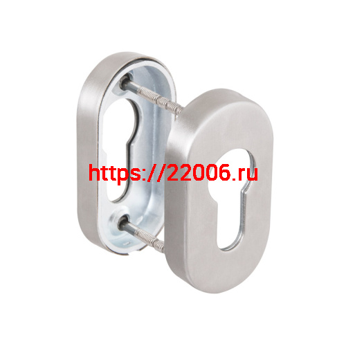 Накладка Fuaro (Фуаро) под цилиндр ET.R.DSS304-02P (DSS-02P-ET) INOX 304 (овальнове основание)