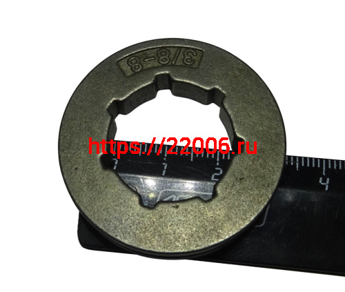 Колесо цепное (звездочка) 3/8 8z SD7 (22273)