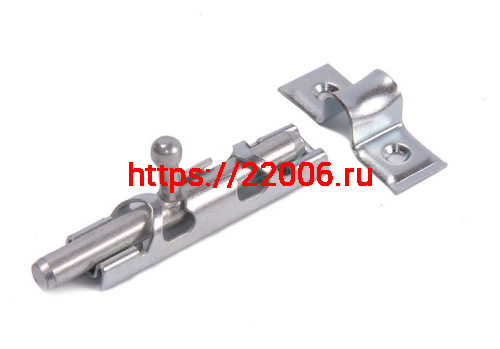 Шпингалет skobis (СКОБИС) ЗТ-12 малый цинк белый