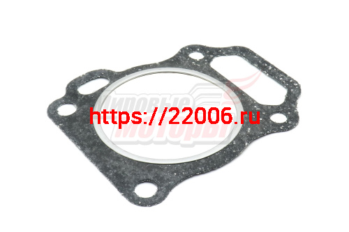 Прокладка головки цилиндра 177F (паронит с обвальцовкой) (Россия) (12121)