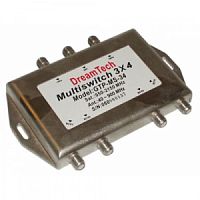 GTP-MS 34 Мультисвитч 3х4 Dream Tech (4 выхода)