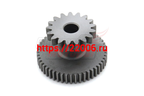 Шестерня привода электростартера двойная 152QMI,157QMJ