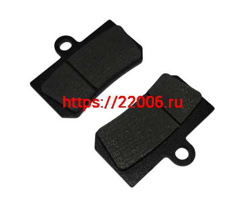 Колодки тормозные дисковые перед. HIRO 250