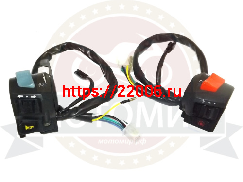 Переключатель CB400 левый+правый, в сборе