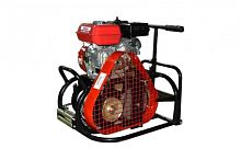 Мотолебедка "Бурлак" KL Lifan 6,5 л.с. кл..сц. упр..ножн. (КЛ) С НАВЕСН.(плуг окуч) трос 50м(тяг.усилие 350 кг.)