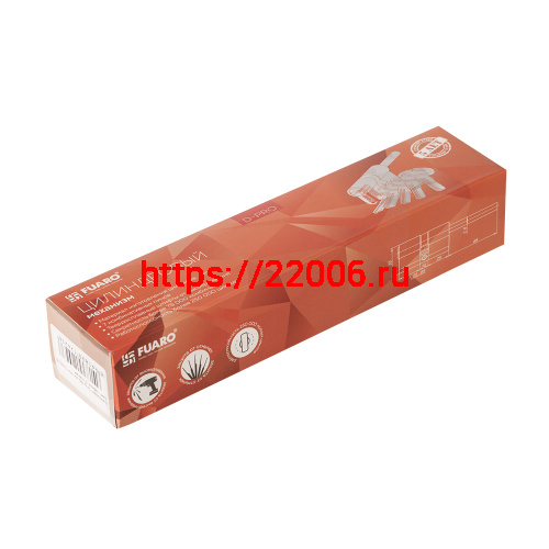 Цилиндровый Fuaro (Фуаро) механизм D-PRO5007 Tang 85 w/k (50+10+25) BL-24 черный 5Key без верт. фото 2