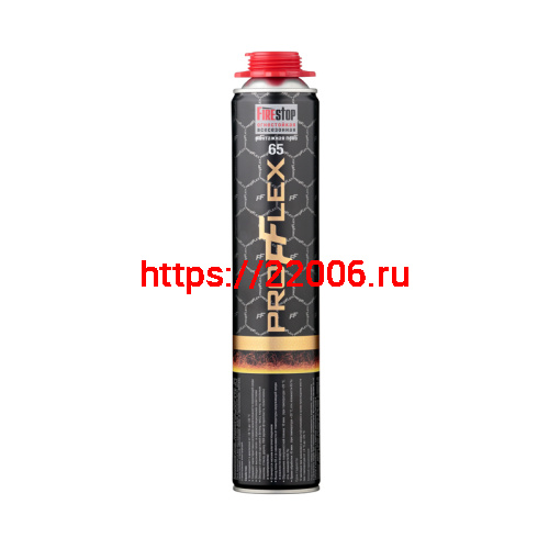 Пена монтажная огнестойкая PROFFLEX FIRESTOP 65л всесезонная
