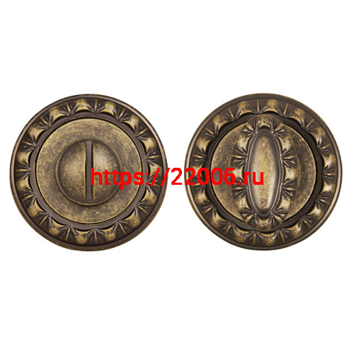 Ручка Punto (Пунто) поворотная BK6.R.MT53 (BK6 MT) OB-13 античная бронза