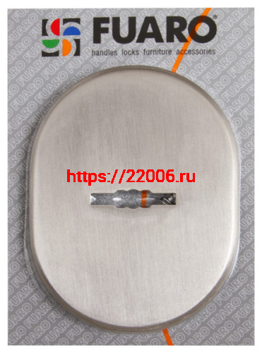 Декоративная накладка Fuaro (Фуаро) под цилиндр ESC 416 GP ЛАТУНЬ фото 2