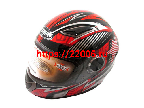 Мотошлем YM-826 черный (L)