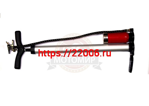 Насос ручной BEE PUMP 2015 38*500мм с манометром, эргономичный