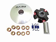 Вариатор спортивный DHL 157QMJ 150cc  в сб. (медно-граф. втулка, ролики латунь 9шт, палец, пружины)