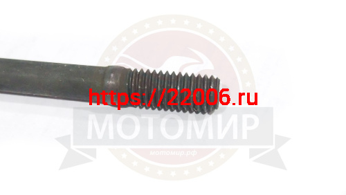 Шпилька цилиндра 139FMB, 147FMH, Задиак 50-70 см3 (М6*190*1мм) фото 2