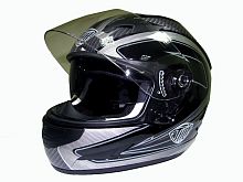 Мотошлем THH TS-42 №7 black/ gray (XS)