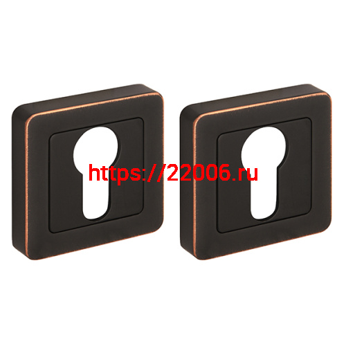 Накладка Fuaro (Фуаро) под цилиндр ET XM ABL-28 темная медь