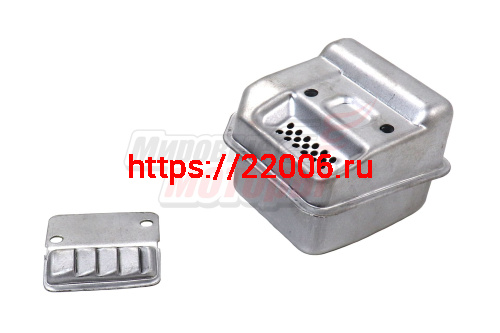 Глушитель на Штиль 180 (1130 140 0600) с крышкой (3-3)