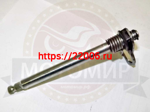 Вал переключения передач CG/CB125-250 в сборе (поз.№№ 1,2,3,4) с рожками фото 3